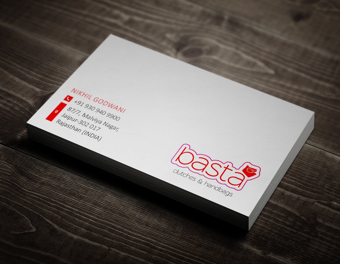 Basta Business Card Design