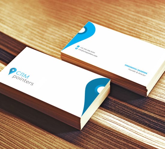 CRM Pointers Business Cards