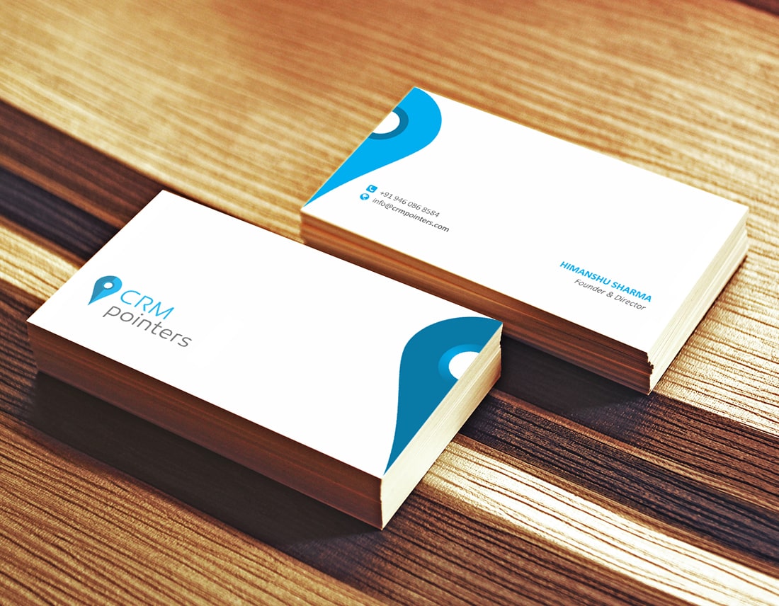 CRM Pointers Business Cards