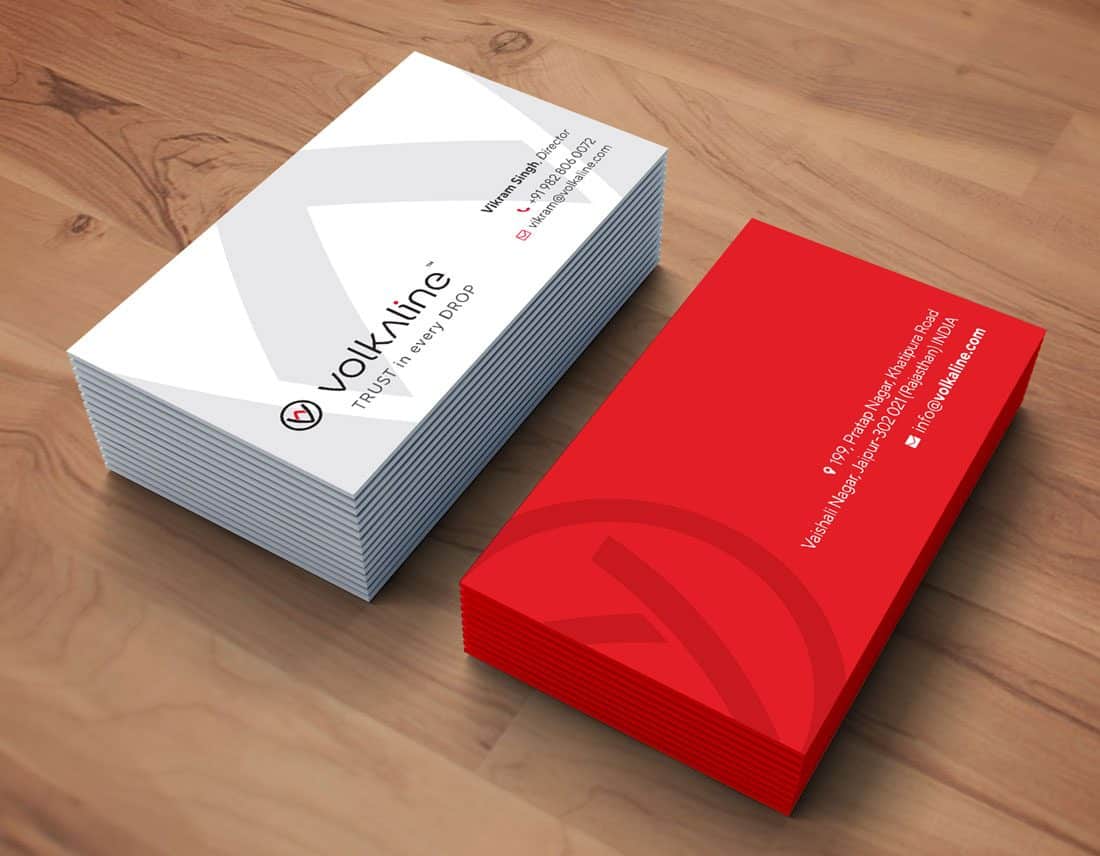 Volkaline Business Card